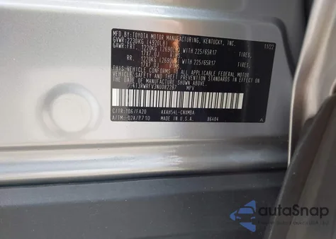 2022 Toyota Rav4 Hybrid Xle z USA, uszkodzony, nr VIN 4T3RWRFV3NU082287